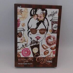 Simply Bella Coffee Time Pressed Pigment Makeup Palette Set